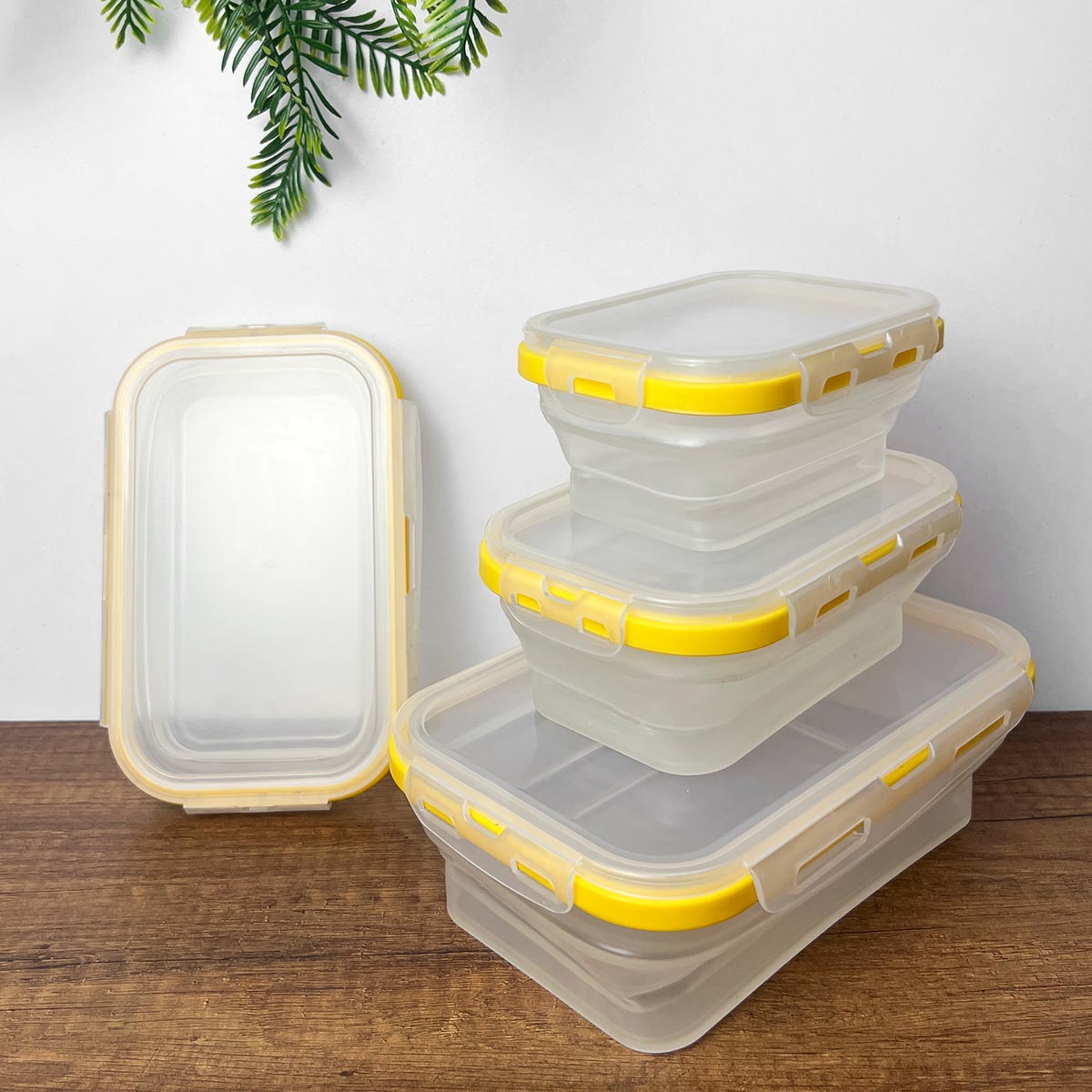 Miniatura 5 de Set x4 Porta Comidas Plegables ST3PR